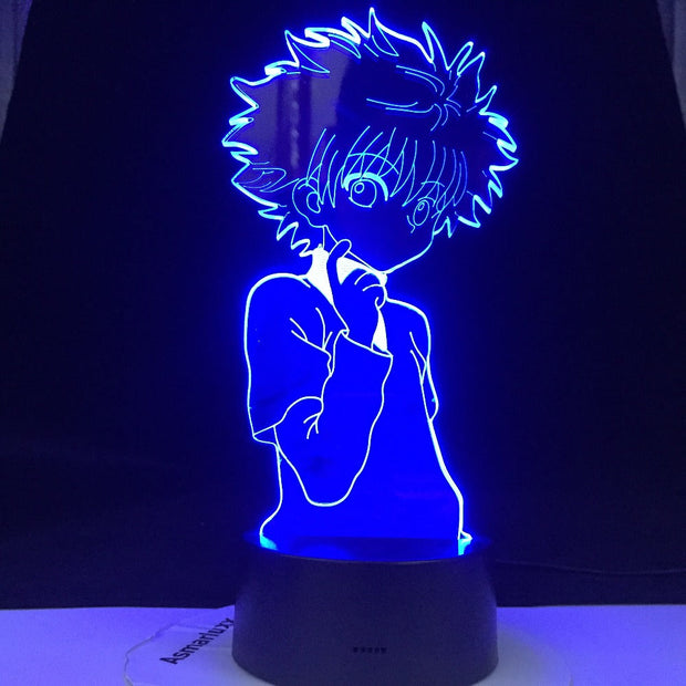 Cute Hunter X Hunter for Kids Child Bedroom Decor Nightlight Dropshipping Manga Gift Hunter X Hunter Night Light 3d Night Lamp