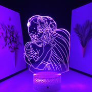 Anime Elfen Lied Lucy Nyu Figure Desk Lamp Acrylic LED Home Room Decoration Birthday Gift 7 Colors