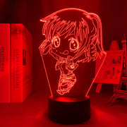 Anime Attack on Titan 3d Lamp Sasha Braus Chibi Light for Bedroom Decor Kids Gift Attack on Titan LED Night Light Sasha Braus