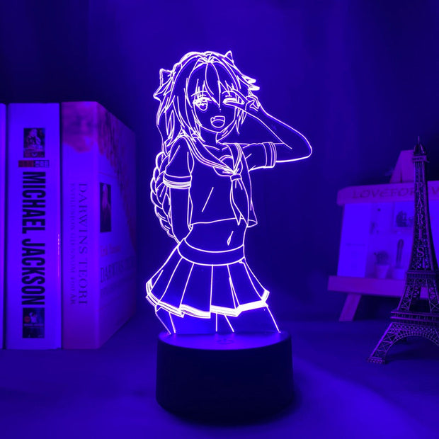 Fate Apocrypha Astolfo Led Night Light for Bedroom Deco Gift Nightlight Anime Waifu Table 3d Lamp Astolfo Fate Apocrypha