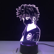 Anime Hunter X Hunter Killua Zoldyck Figure Led Night Light Nightlight Color Changing Usb Battery Table 3d Lamp Gift for Kids