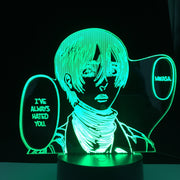 Anime Lamp Jujutsu Kaisen Satoru Gojo Led Night Light for Bedroom Decor Birthday Gift Satoru Gojo Light Jujutsu Kaisen Prize