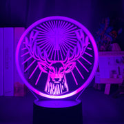 Led Night Light Lamp Jagermeister 16 Colors Changing Touch Sensor Usb and Battery Powered Nightlight for Bar Table Lamp