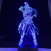 Danganronpa 2 Gundham Tanaka Night Light Projector Touch Sensor Lamp Table Bluetooth Control Kids Gift 3D LED Nightlight Game