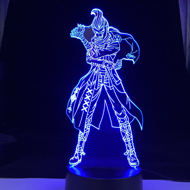 Danganronpa 2 Gundham Tanaka Night Light Projector Touch Sensor Lamp Table Bluetooth Control Kids Gift 3D LED Nightlight Game
