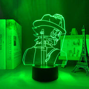 3D LED Lamp Anime Figure High Rise Invasion Sniper Mask Mask Bedroom Desk Decoration Small Night Light for Children's Festival Birthday Gifts Neon Lights With Remote