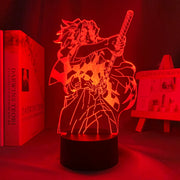 Kimetsu No Yaiba Kokushibou Anime Figure LED Lamp Home Bedroom Desk Decoration Small Night Light Children's Festival Birthday gifts