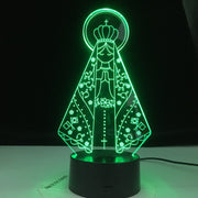 Cartoon Empress Queen Princess Figure Led Battery Powered Nightlight for Child Bedroom Decor 3d Lamp Remote 16 Colors Dropship