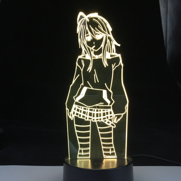 Anime Led Light Kamisama Kiss Tomoe Figure for Bedroom Decor Night Light Birthday Gift Room 3d Lamp Manga Kamisama Kiss Dropship