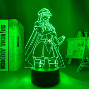Anime 3d Lamp Akame Ga Kill Esdeath LED Night Light for Room Decor Nightlight Birthday Gift Manga Akame Ga Kill Neon Light