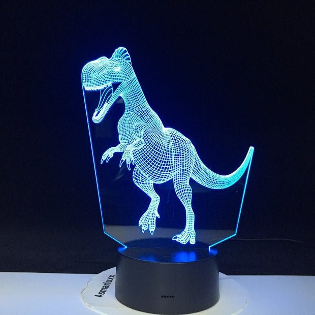 3D LED Night Light Lamp Dinosaur Series 16 Colors 3D Night light Remote Control Table Lamps Toys Gift For kid Home Decoration