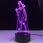 Banana Man Peely Model Season 8 3D illusion Lamp Battle Royale Decoration Night Lights Perfect Stay Home Gifts For Family Friend