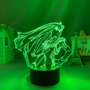 3D LED Lamp Kill La Kill Satsuki  Anime Figure Bedroom Desk Decoration Small Night Light for Children's Festival Birthday Gifts