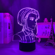 Moriarty The Patriot William James Moriarty Led 3D LED Lamp Anime Figure Bedroom Desk Decoration Small Night Light for Children's Festival Birthday Gifts