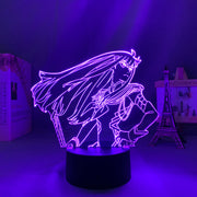 3D LED Lamp Kill La Kill Satsuki  Anime Figure Bedroom Desk Decoration Small Night Light for Children's Festival Birthday Gifts