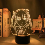 Kakegurui Compulsive Gambler Kirari Momobami Led Night Light for Bedroom Decor Nightlight Birthday Gift Anime 3d Lamp Kakegurui