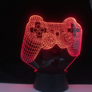 P4P Game Pad Led Night Light for Kids Child Bedroom Decor Shop Ideal Colors Changing Desk Table Gift Dropshipping