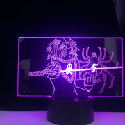 FEITAN PORTOR 3D LED ANIME LAMP HUNTER X HUNTer Anime light 3d 16 Colors Remote Control Change Led Night Light Home Decor Gift