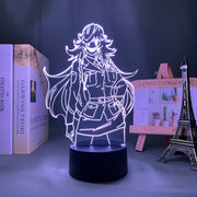 3D LED Lamp Anime Figure  High Rise Invasion Nishi Yayoi Bedroom Desk Decoration Small Night Light for Children's Festival Birthday Gifts Neon Lights With Remote