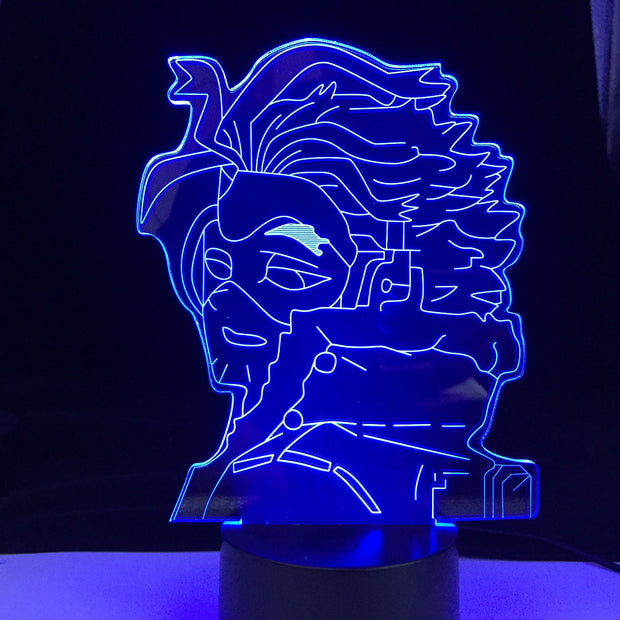 Hawks 3D Anime Lamp Night lights Boku No Hero Academia Lampara For Kids Birsthday My Hero Academia Christmas Gift Table Lamp