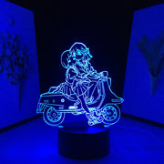 Anime 3D Lamp Kill La Kill Matoi Ryuuko LED Night Light for Bedroom Decor Gift Nightlight Manga Kill La Kill Room Table Lamp