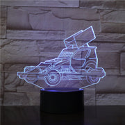 Heavy Truck Car 3D Acrylic Night Light USB Sleep Light Fixture 3AA Battery Power Table Lamp Bedroom Decor Kids BirthdayGift 1970