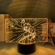 3D LED Night Lamp  Kimetsu No Yaibafor Kids Home Decor Children's Festival Birthday gifts USB link Charging Neon Lights 7 Colors