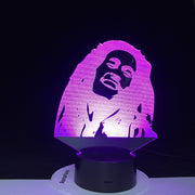 Music Godfather Singer Touch Sensor Best Present for Christmas for Indoor Decoration Usb Led Night Light 3D Lamp Dropship 3670