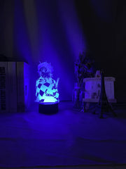 Kimetsu No Yaiba Tanjiro Kamado Figure 3d Night Lamp for Child Bedroom Decor Nightlight Kids Led Night Light Demon Slayer Gift