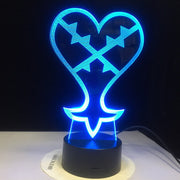 Figure 3D Lamp Lighting LED USB Mood Night Light Multicolor Animal Luminaria Gifts for Kids Ocean Lover Bedside Decor