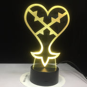 Figure 3D Lamp Lighting LED USB Mood Night Light Multicolor Animal Luminaria Gifts for Kids Ocean Lover Bedside Decor