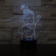 3D Night Light Snowman Olaf Nightlight for Kids Bedroom Decor Battery Operated Atmosphere Pretty Baby Led Night Lamp