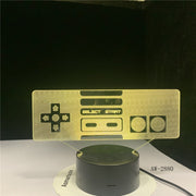 3D Led USB Game Switch Figure Table Lamp 7 Colors Visual Light Fixture Creative Kids Gifts Bedroom Decor NightLight AW-2880