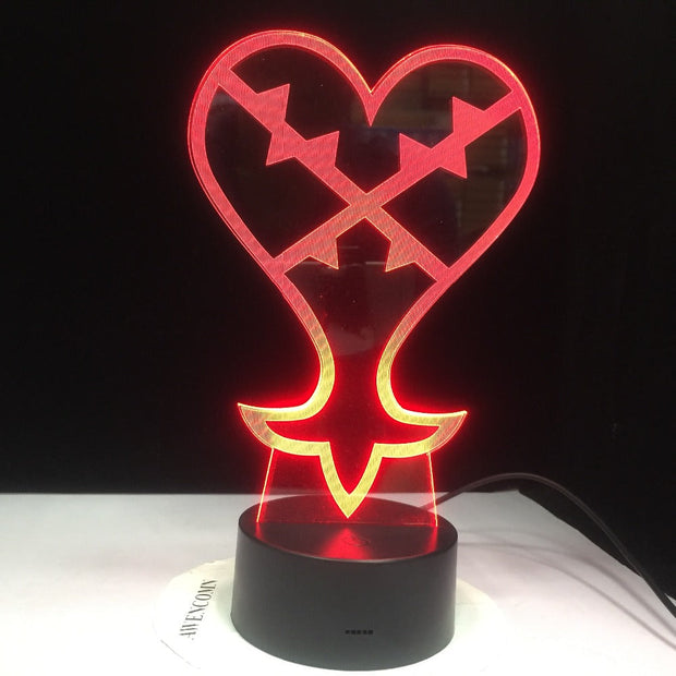 Figure 3D Lamp Lighting LED USB Mood Night Light Multicolor Animal Luminaria Gifts for Kids Ocean Lover Bedside Decor