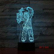 Star Warss Chewbaccass Night Light Led Touch Sensor Light Bedroom Decoration Child Nightlight Chewie Table 3d Night Lamp AW-1168