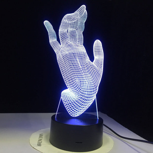 Buddha Pusha Hand Held Dimmable Night Light Kids Gift Lovely Decor 3D Birdcage Shape Touch Sensor Control Lamps LED Table Lamp