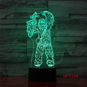 Star Warss Chewbaccass Night Light Led Touch Sensor Light Bedroom Decoration Child Nightlight Chewie Table 3d Night Lamp AW-1168