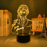 Moriarty The Patriot Louis James Moriarty 3D LED Lamp Anime Figure  Bedroom Desk Decoration Small Night Light for Children's Festival Birthday Gifts