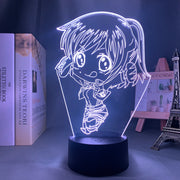 Anime Attack on Titan 3d Lamp Sasha Braus Chibi Light for Bedroom Decor Kids Gift Attack on Titan LED Night Light Sasha Braus
