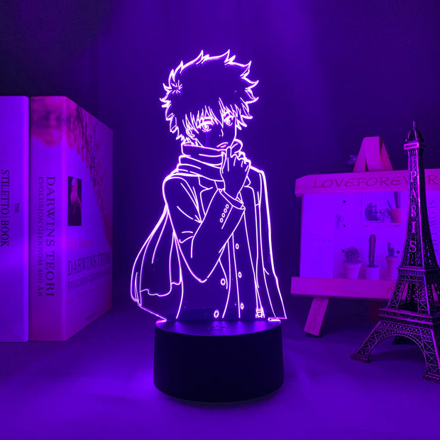 3D LED Lamp Anime Figure  Moriarty The Patriot Fred Pollock   Bedroom Desk Decoration Small Night Light for Children's Festival Birthday Gifts