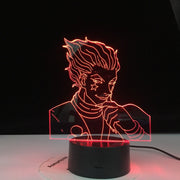 Anime Hunter X Decor Light 3d Lamp Hisoka Gadgets Kids Night Light Gift Led Touch Sensor Colorful Bedroom Nightlight Dropship