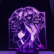 Anime Kakegurui Lamp Jabami Yumeko From Compulsive Gambler Gift for Bedroom Decor Nightlight Japanese Waifu 3D Led Night Light