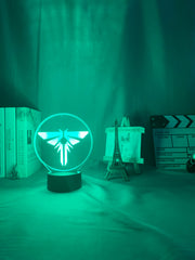 Acrylic Light Sign Game The Last of Us 2 Colorful Led Night Light for Bedroom Game Room Decor Usb Battery Powered Desk Lamp