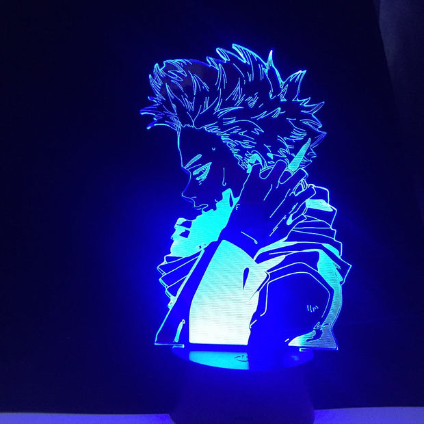 HITOSHI SHINSO MY HERO ACADEMIA 3D ANIME Night lights Lampara 16 Colors Changing Table Lamp For Christmas Gift Dropshipping