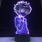 Cute Hunter X Hunter for Kids Child Bedroom Decor Nightlight Dropshipping Manga Gift Hunter X Hunter Night Light 3d Night Lamp