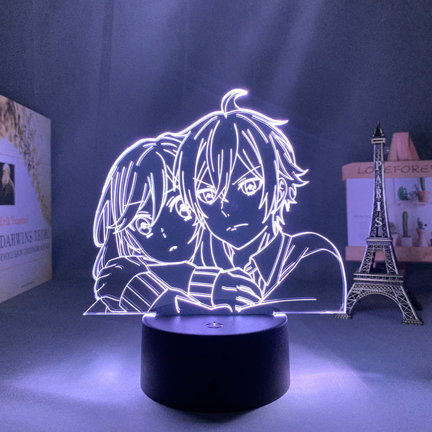 3d Led Light Anime Hori San To Miyamura Kun for Bedroom Decor Night Light Kids Brithday Gift Manga Room Desk 3d Lamp Horimiya