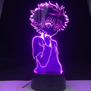 Cute Hunter X Hunter for Kids Child Bedroom Decor Nightlight Dropshipping Manga Gift Hunter X Hunter Night Light 3d Night Lamp