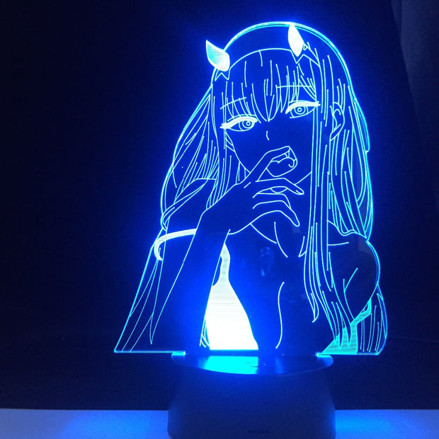 YUMEKO JABAMI LED ANIME LAMP KAKEGURUI 3D Led 7 Colors Light Japanese Anime Remote Control Base Table Lamp Christmas Gift
