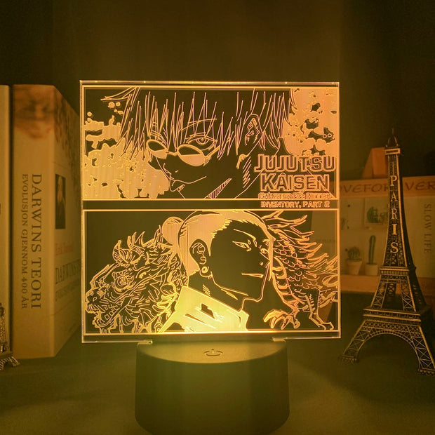 Anime Lamp Jujutsu Kaisen Led Night Light for Bedroom Decor Night Lamp Jujutsu Kaisen Gift Acrylic Neon 3d Lamp Dropshipping