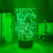 Anime Figure Kimetsu No Yaiba Shinobu Kocho 3D Lamp forHome Decor Children's Festival Birthday gifts